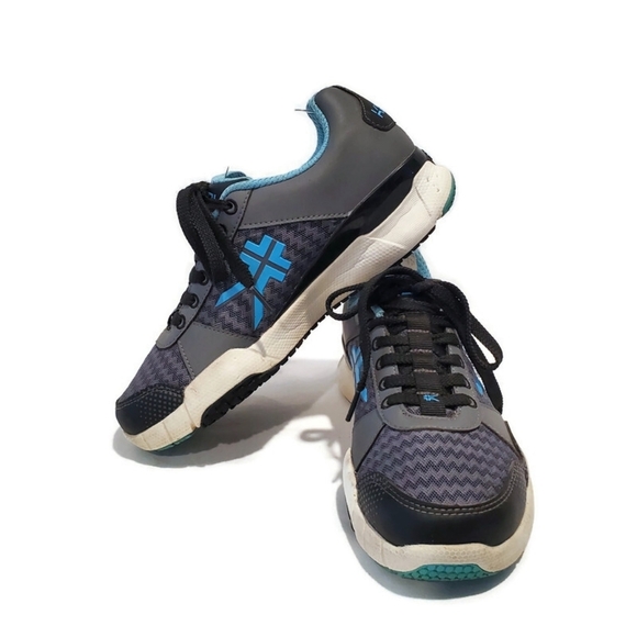 KURU Shoes - Kuru Quantum Sneakers Shoes | Black Blue | Size 5 | Style 20133150